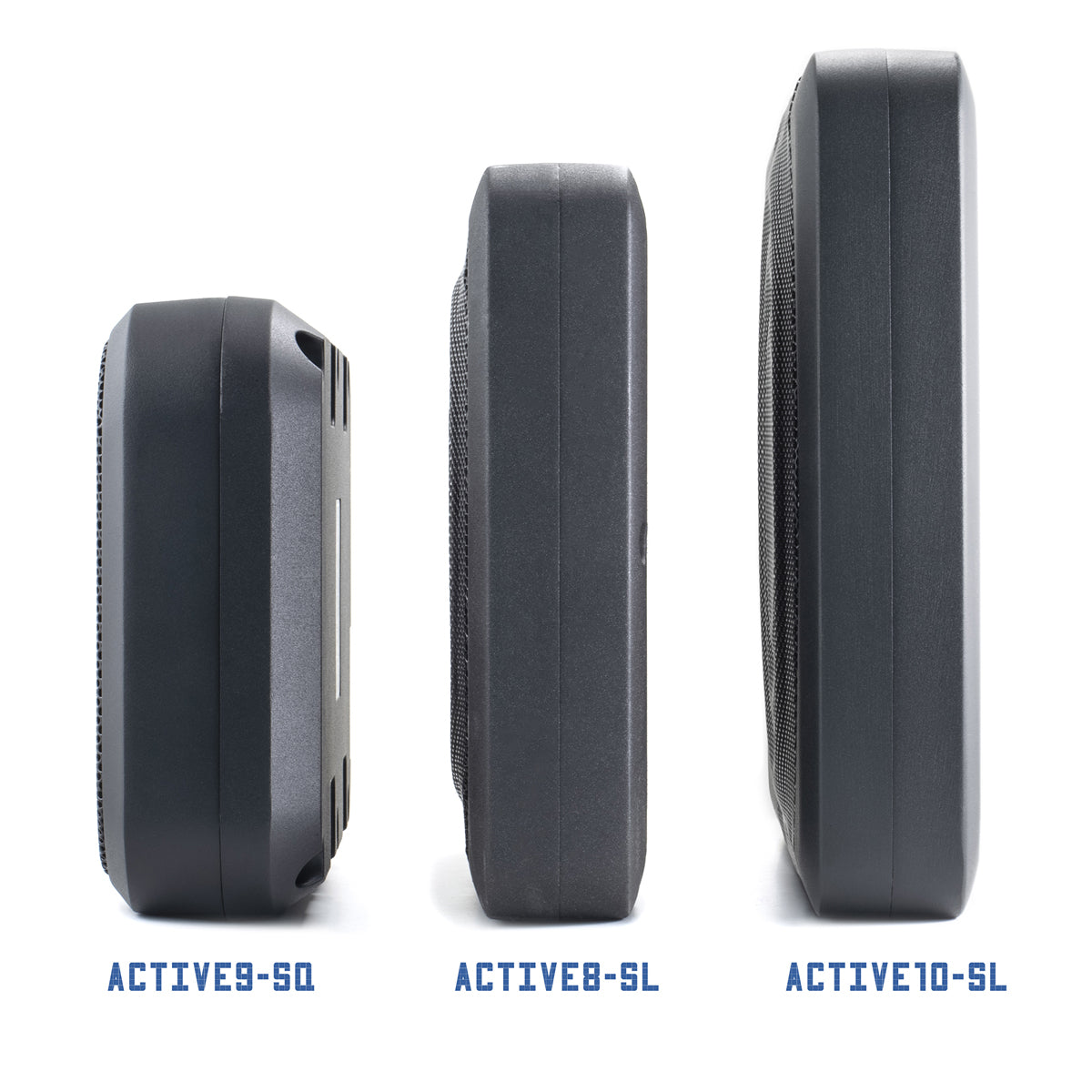 AMPIRE Active Subwoofer, 7 "x9", 230/460 Watt with "Auto Turn-On"