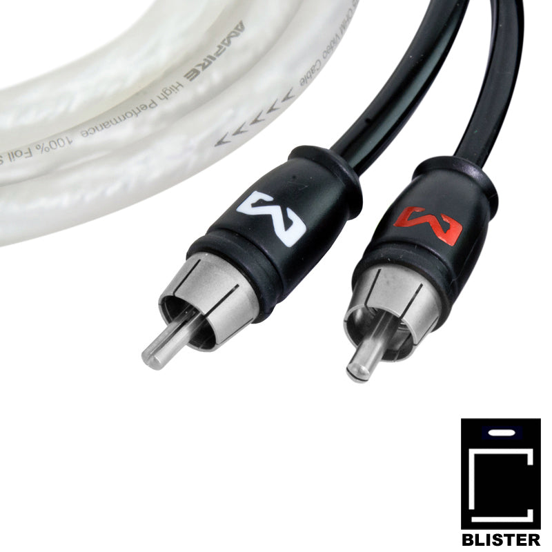 AMPIRE audio cable 550cm, 2-channel, blister packaging