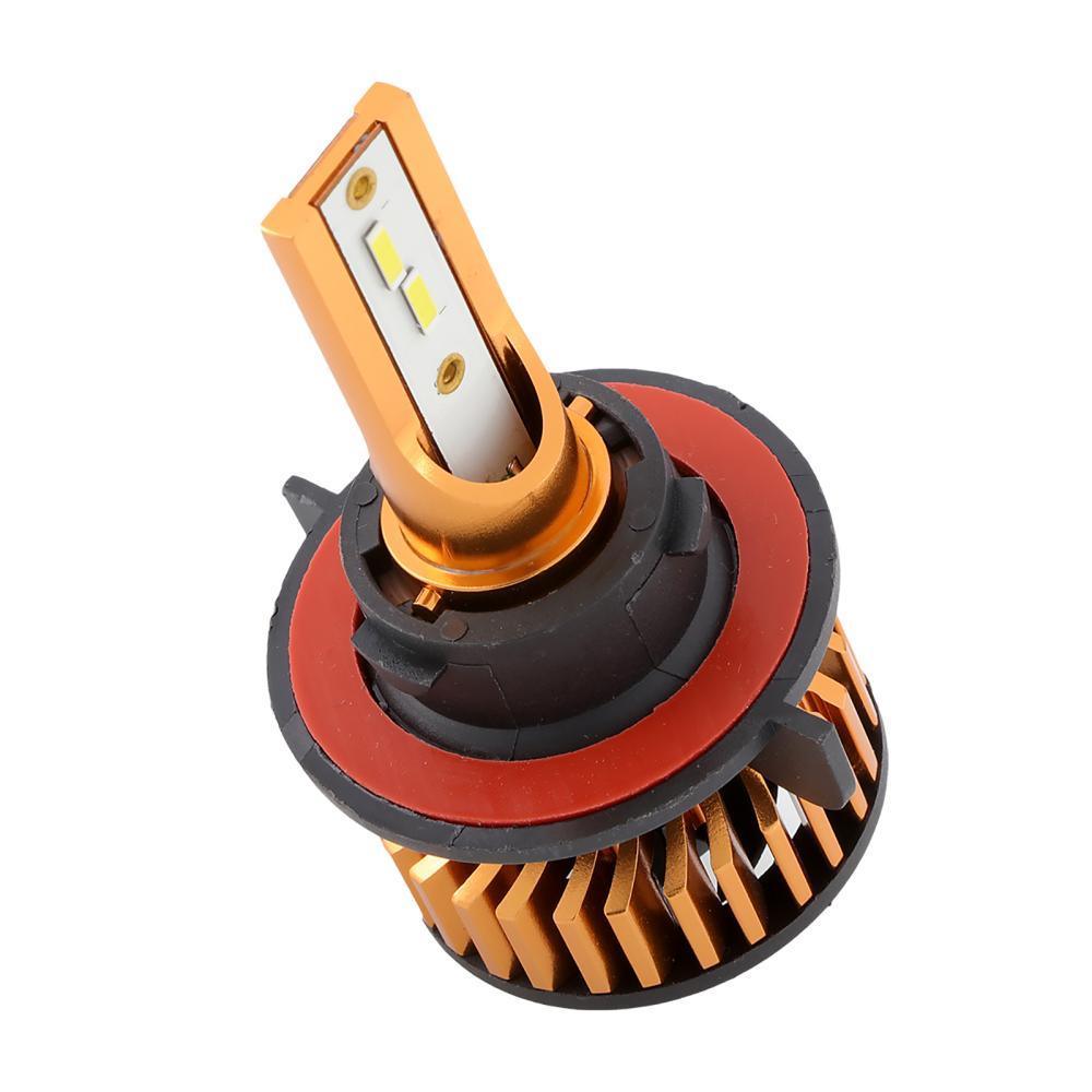Bombillas LED para faros delanteros H13 52W 10000LM Serie F2 Tamaño mini 6500K Blanco frío | 2 bombillas