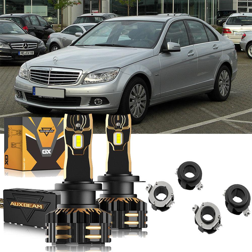 Para 2012 Mercedes Benz Clase C W204 H7 Bombillas de faros LED