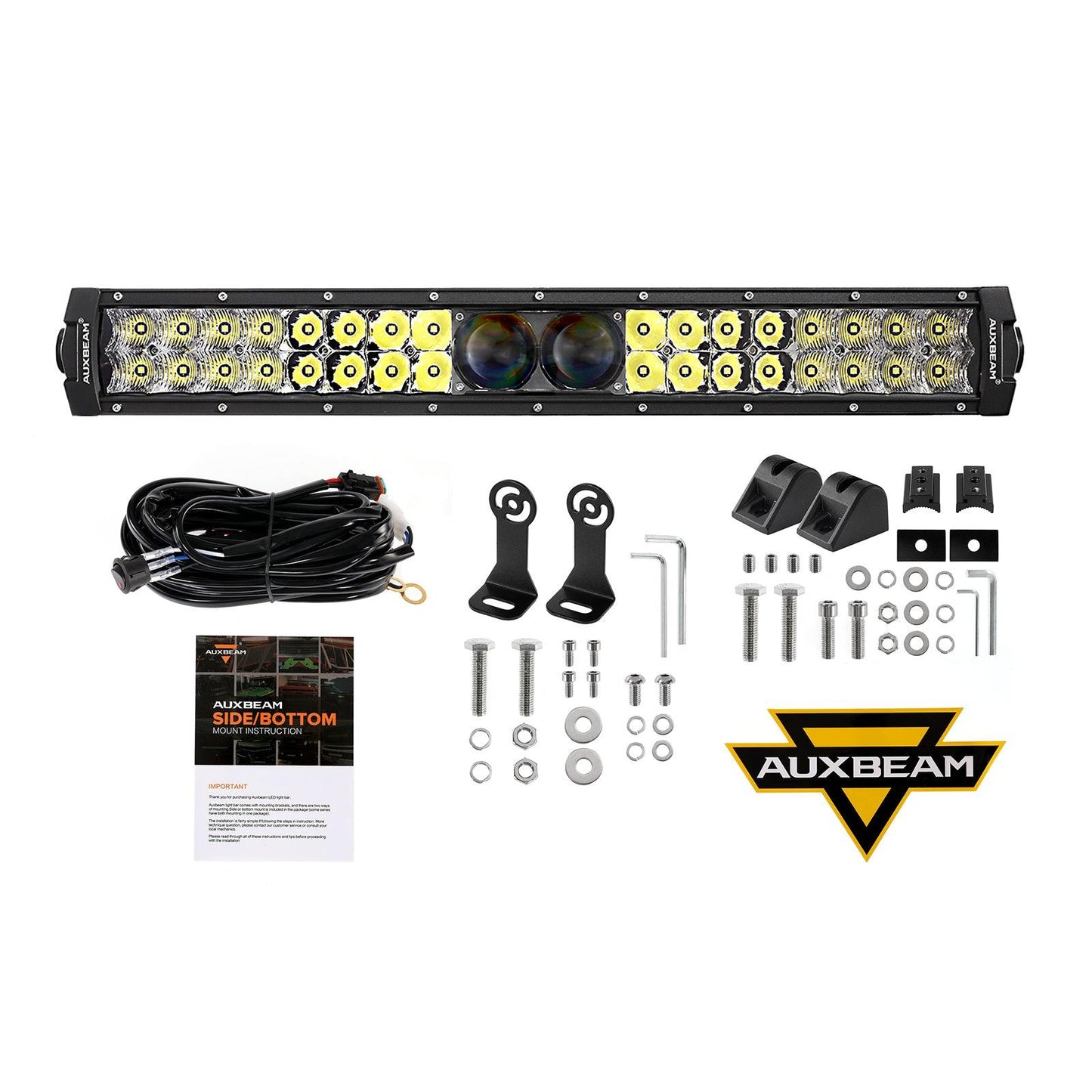 Barre LED 5D-PRO avec Projecteurs 5D pour ATV UTV