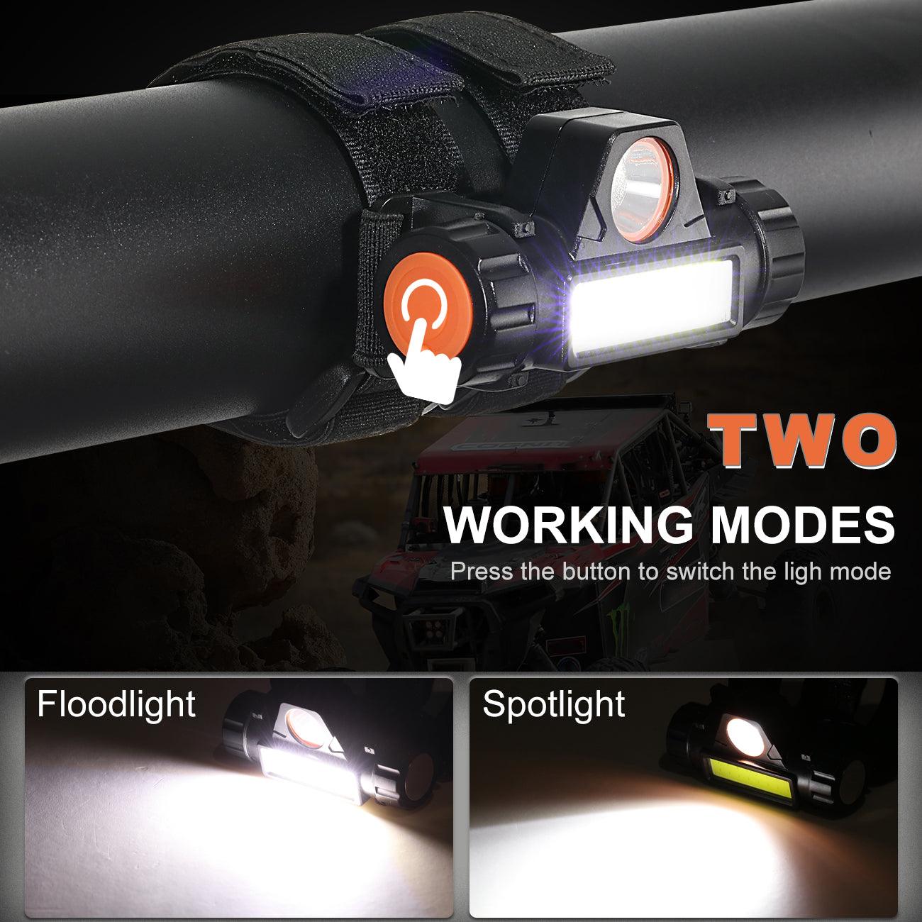 Dome Light UTV Interior Light Universal Roll Bar Cage Mount + RGB LED Rock Light Set for Polaris, Can-Am, UTV, ATV, Off-road Vehicle