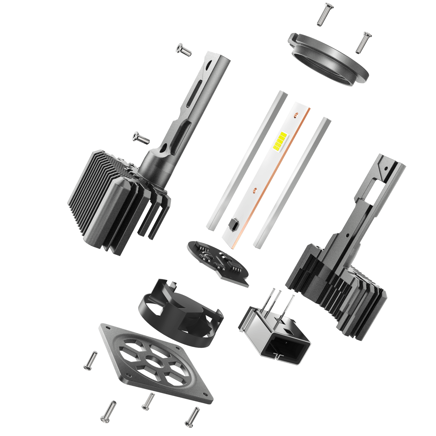 🆕Bombillas LED para faros delanteros D1 D1S D1R 70W 22000LM HID de repuesto 6500K blanco frío | 2 bombillas