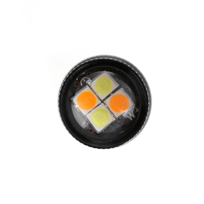 (2pcs/set) White&Amber Switchback Bake/Reverse/Tail Light LED Bulbs with Canbus-Decode