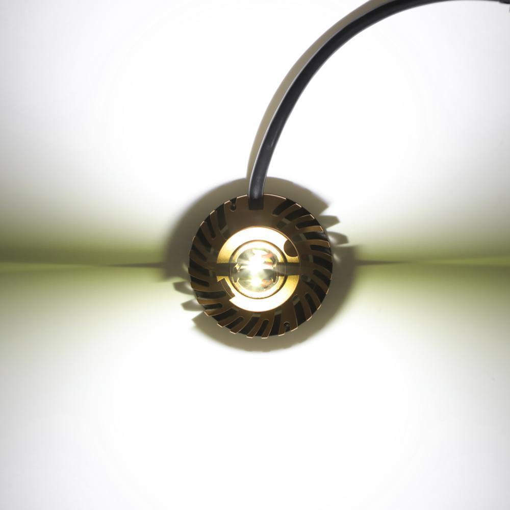 Bombillas para faros delanteros LED H3 52W 10000LM Serie F2 Tamaño mini 6500K Blanco frío | 2 bombillas