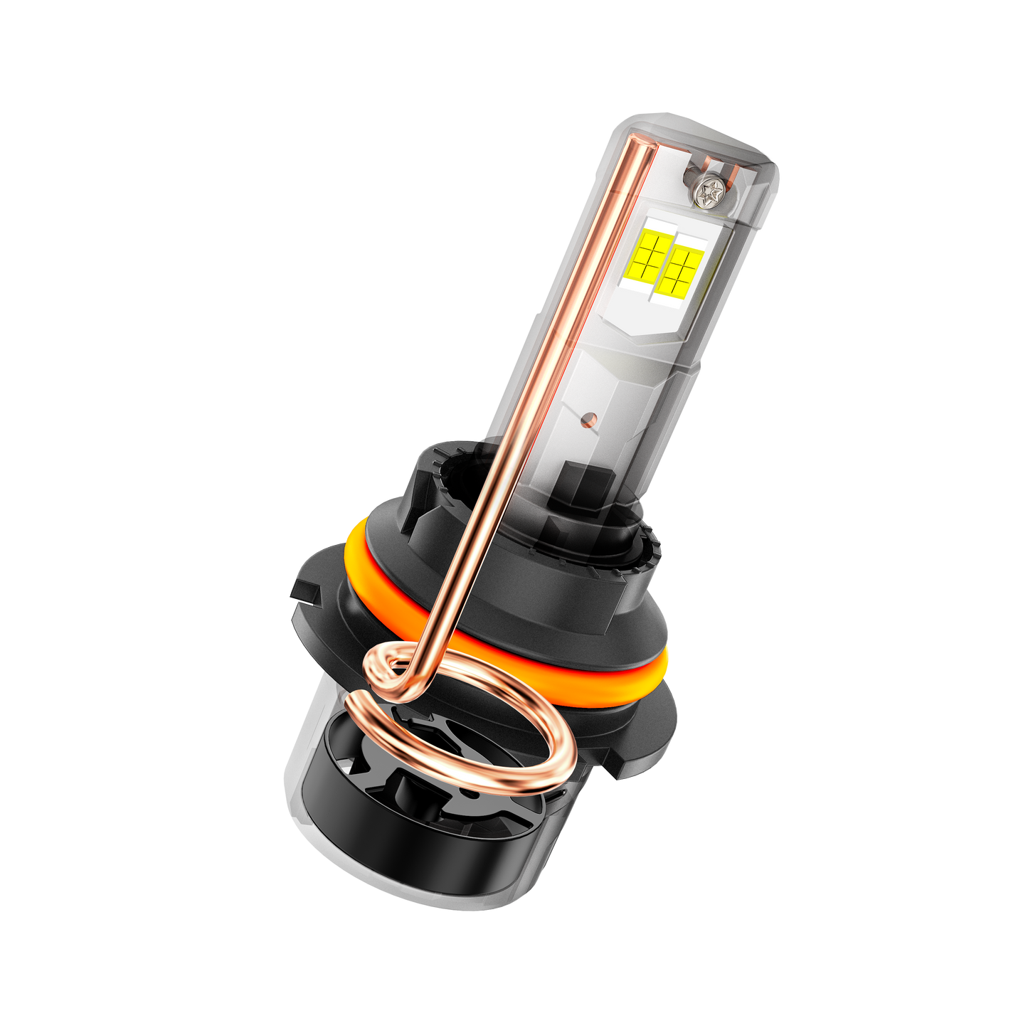 🆕9007/HB5 LED Headlight Bulbs 100W 22000LM F18 Series 1:1 Mini Size 6500K Cool White | 2 Bulbs