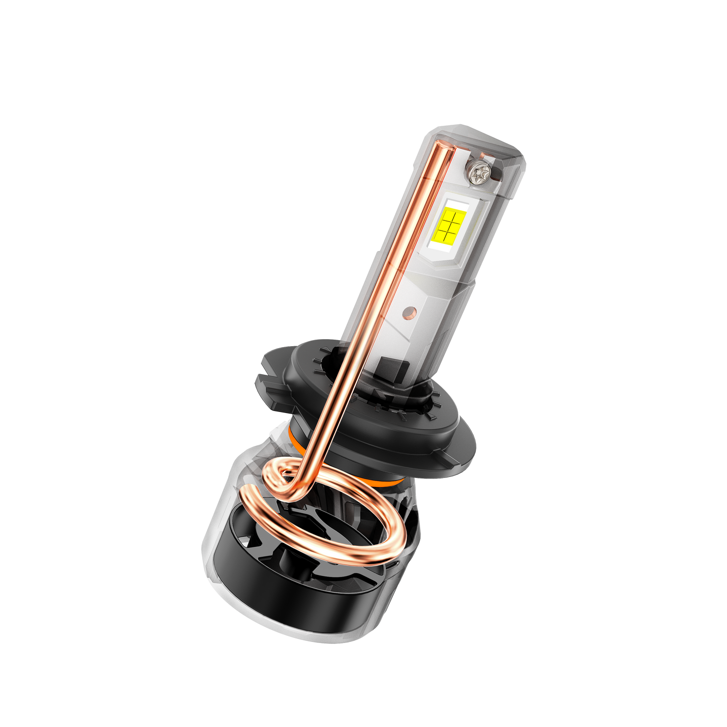 🆕H7 LED Headlight Bulbs 100W 22000LM F18 Series 1:1 Mini Size 6500K Cool White | 2 Bulbs
