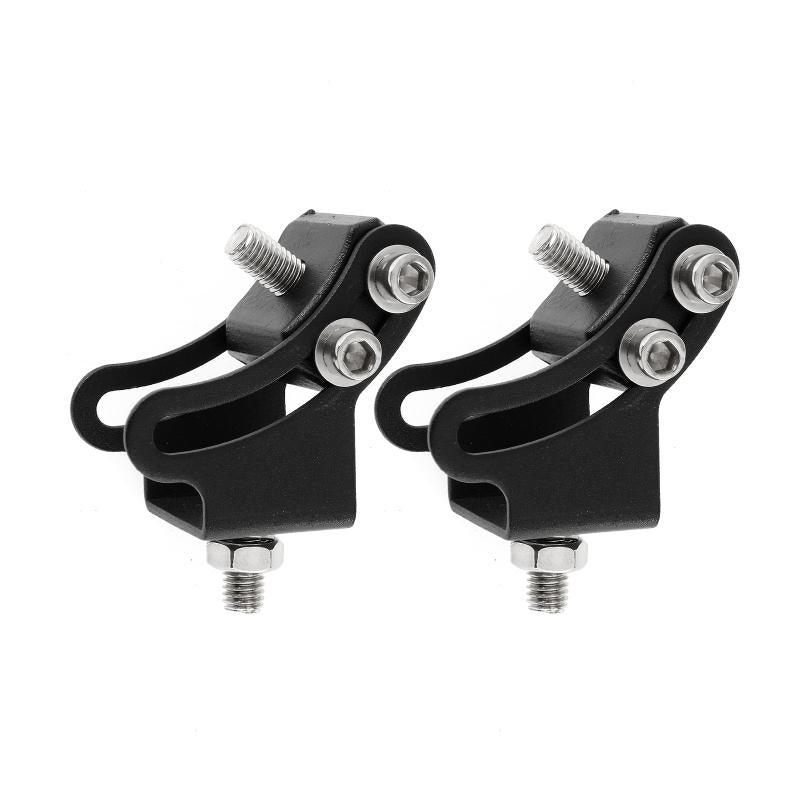 (2 unids/set) Base de barra de luz LED soporte de montaje deslizante Universal