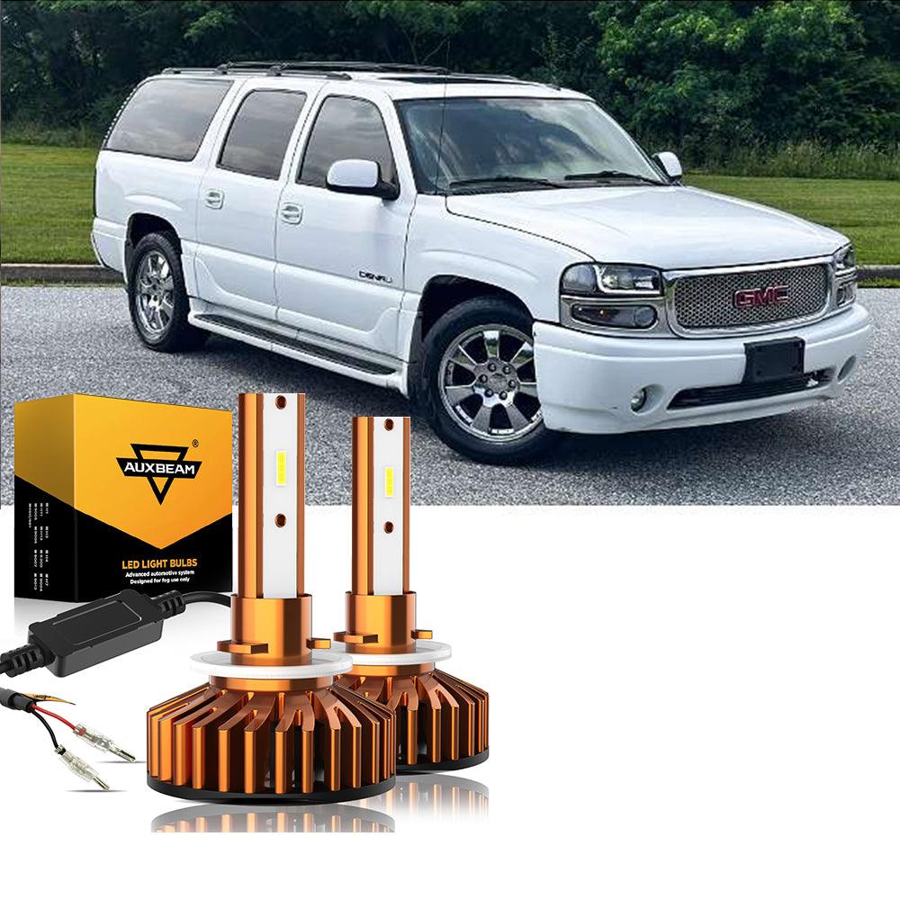 For 2002-2006 GMC Yukon XL 1500 9005 9006 LED Headlight Bulbs Bundle