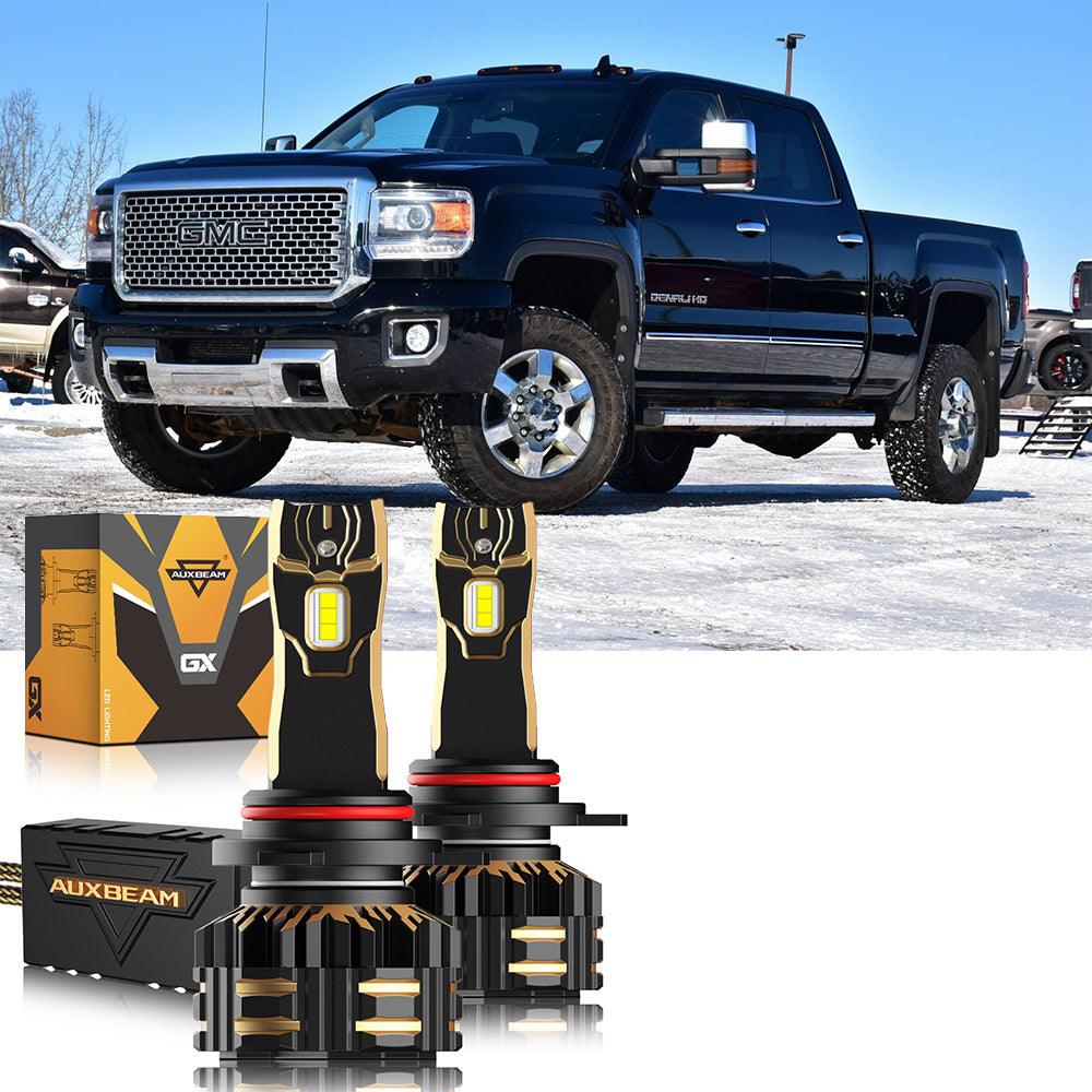 For 2015 GMC Sierra 3500 HD 9012 LED Headlight Bulbs