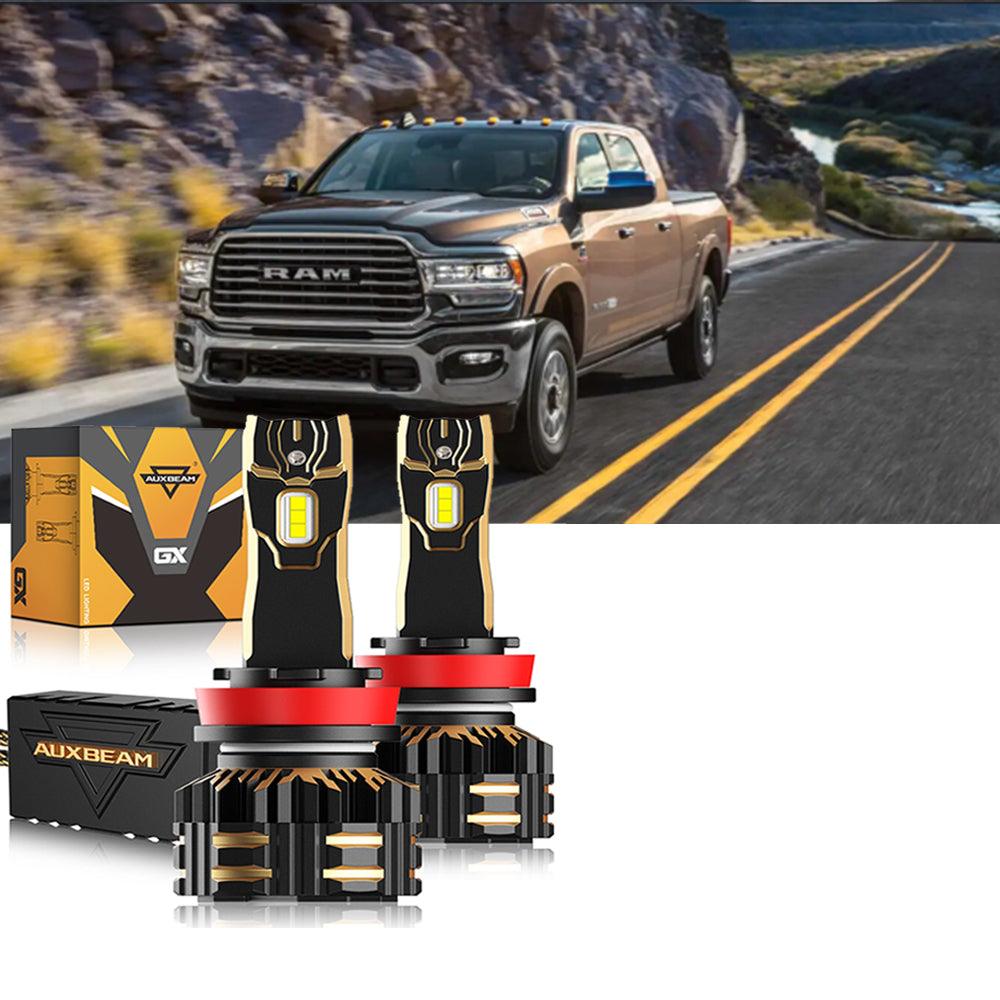 For 2020 Ram 2500 9005 H11 LED Headlights Bulbs Bundle