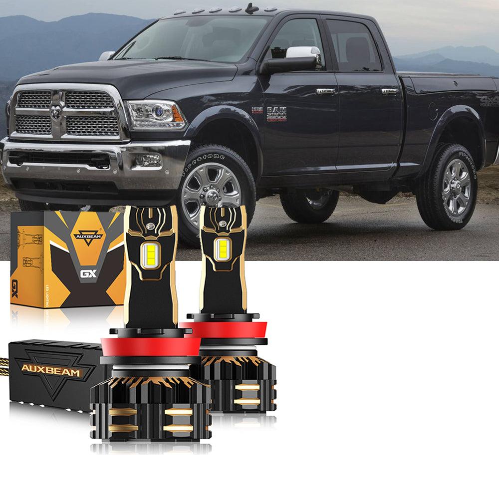 For 2016-2017 Ram 2500 (without projector-type headlights) 9005 H11 LED Headlights Bulbs Bundle