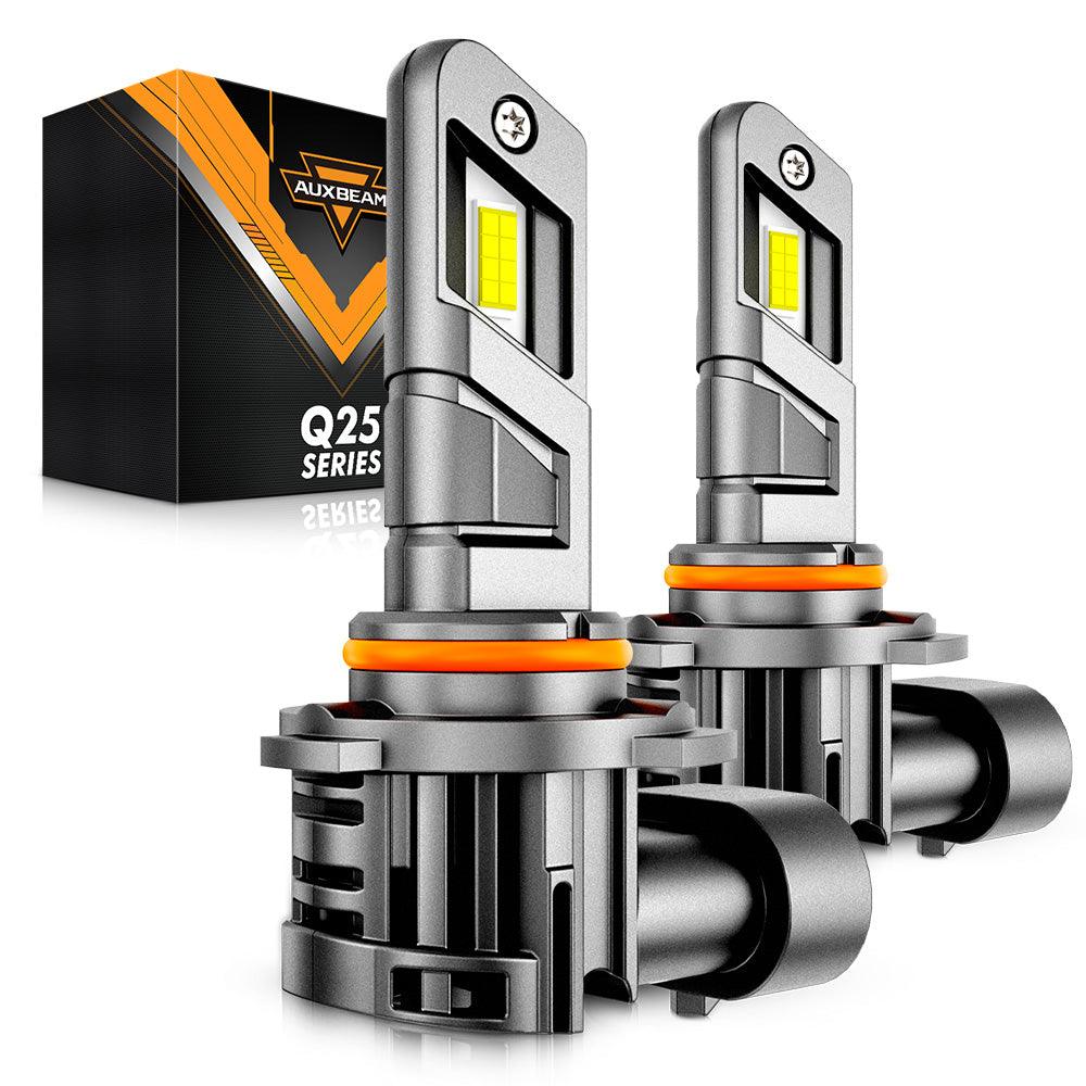 🆕Real 1:1 Size Q25 Series 20000LM 70W LED Headligt Bulbs 6500K Cool White