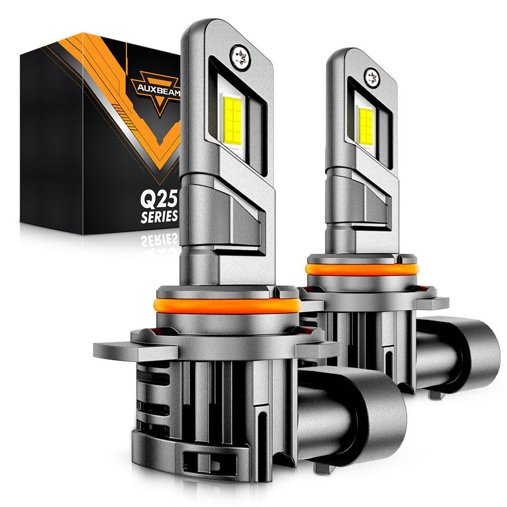 🆕Real 1:1 Size Q25 Series 20000LM 70W LED Headligt Bulbs 6500K Cool White