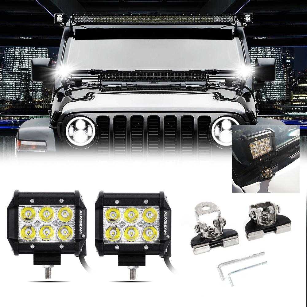 4 Pouces Classic-SM Série Spot Beam LED Pods Lumières Montages