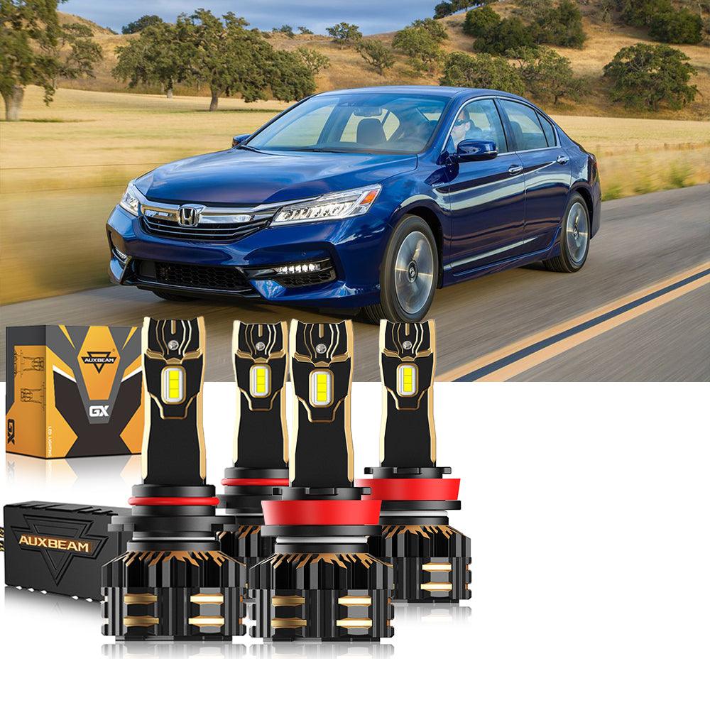 For 2016-2017 Honda Accord 9005 H11 LED Headlight Bulbs Bundle