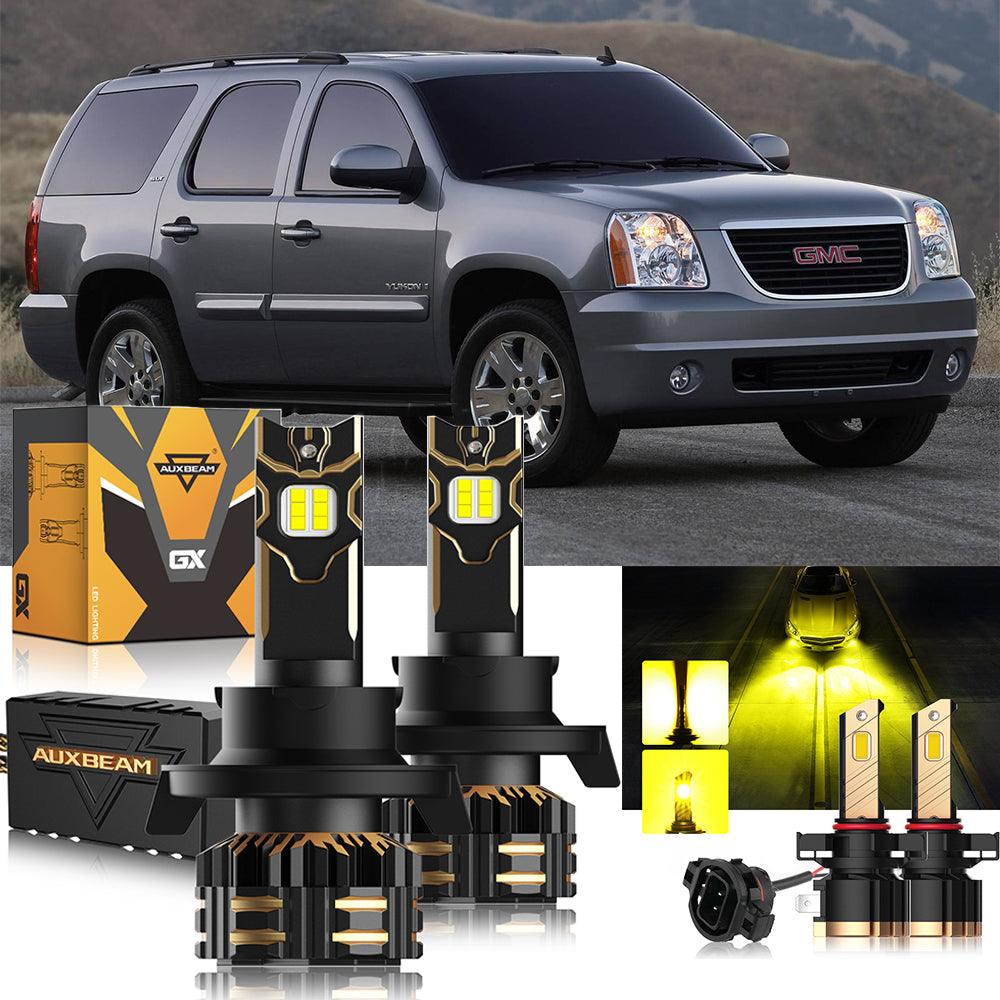 For 2007-2014 GMC Yukon H13 LED Headlight Bulbs