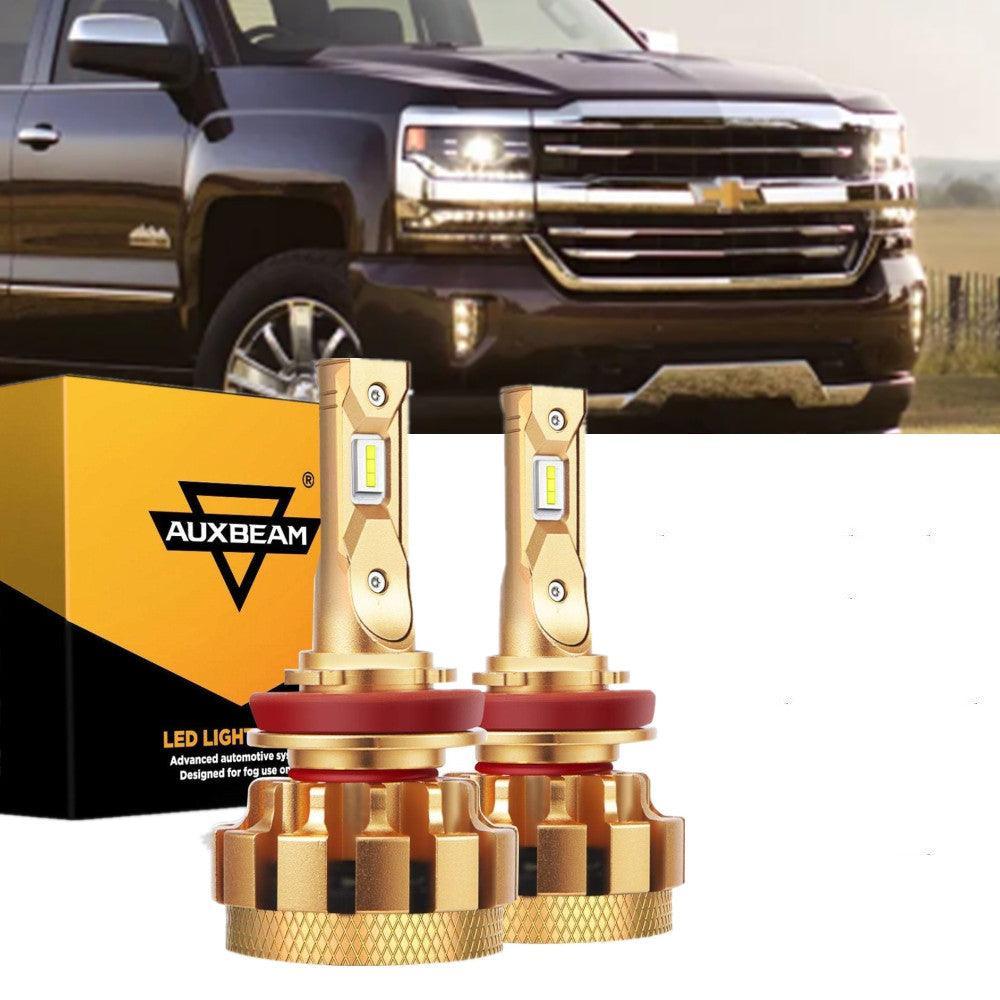 Para 2007-2019 Chevrolet Silverado 2500 HD F-16 Plus Series Canbus incorporado Grado automotriz 14000LM Bombillas LED Paquete de haz alto y bajo