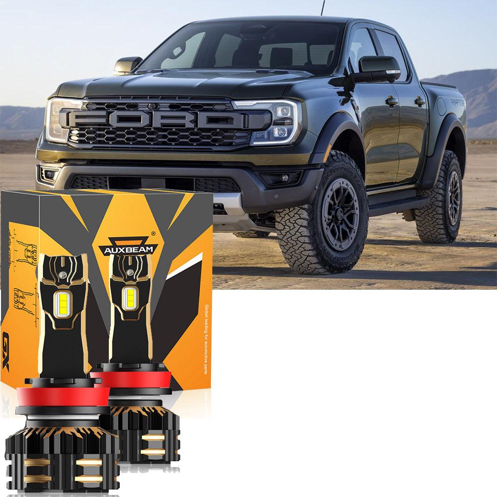 Para Ford Ranger 2019 9005 H11 Paquete de bombillas LED para faros delanteros