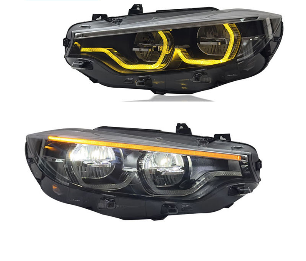 SJC Pour BMW 4 Series F32 F36 F80 M4 F82 Phares LED 2013-2019