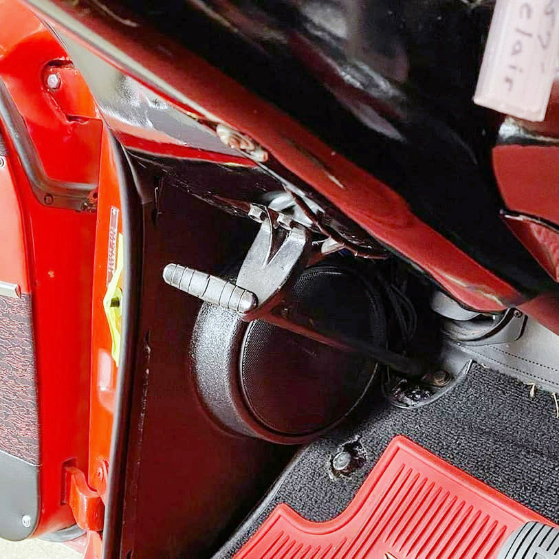 RETROSOUND Kickpanels without S-62 Speakers, Chevrolet (1957), black