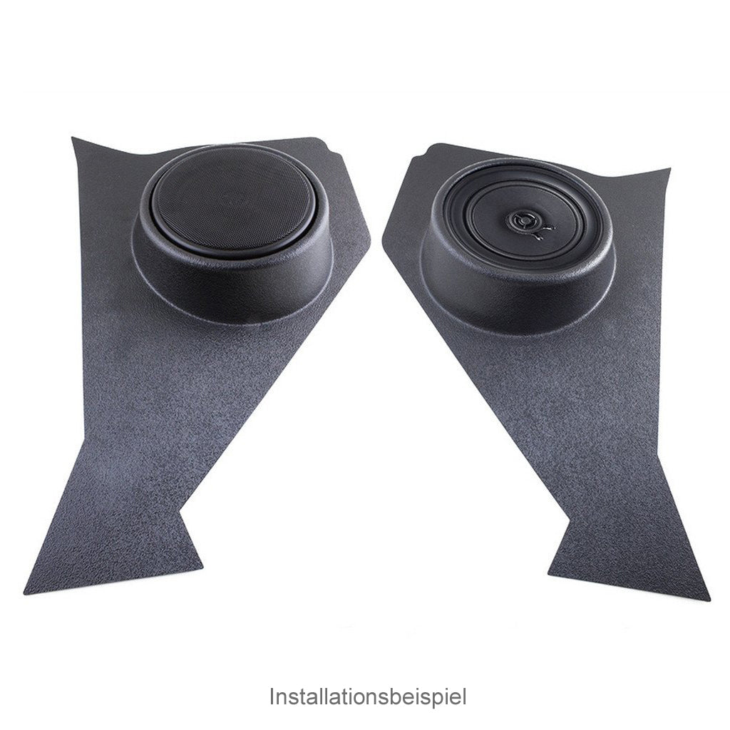 RETROSOUND Kickpanels without S-62 Speakers, Chevrolet (1957), black
