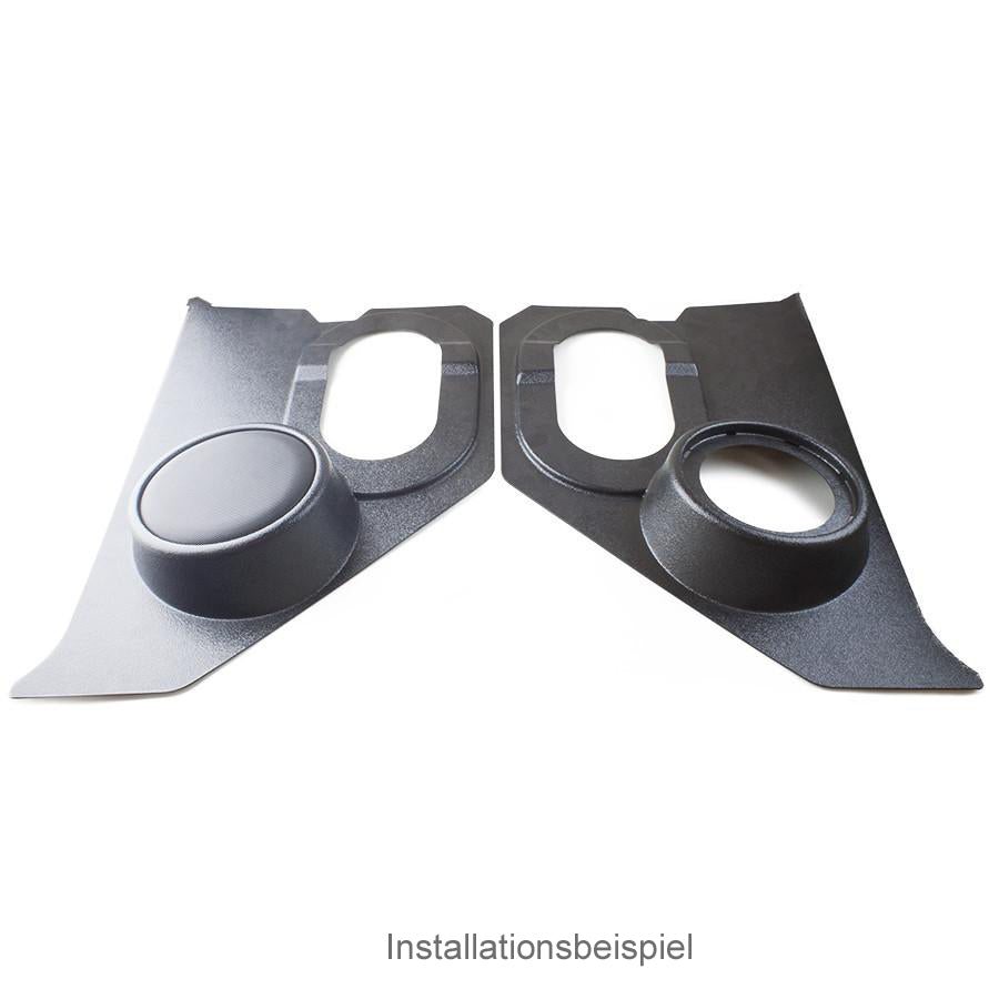 RETROSOUND Kickpanels without S-62 Speakers, Chevrolet Truck (1960-66), black