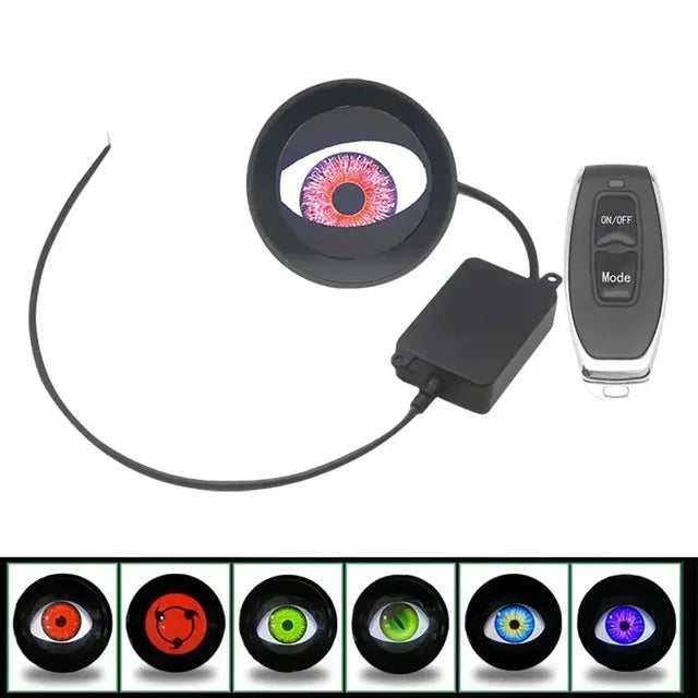 2Inch Devil Eye LED Kit Car Dynamic Lights With Remote Control Eyes Retrofit Kits Headlight Assembly Auto Accessories