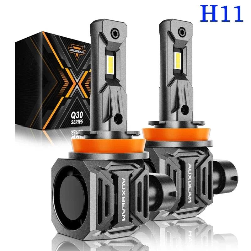 AUXBEAM 2pcs Q30 Series 110W 24000LM Wireless LED Headlight Bulbs
