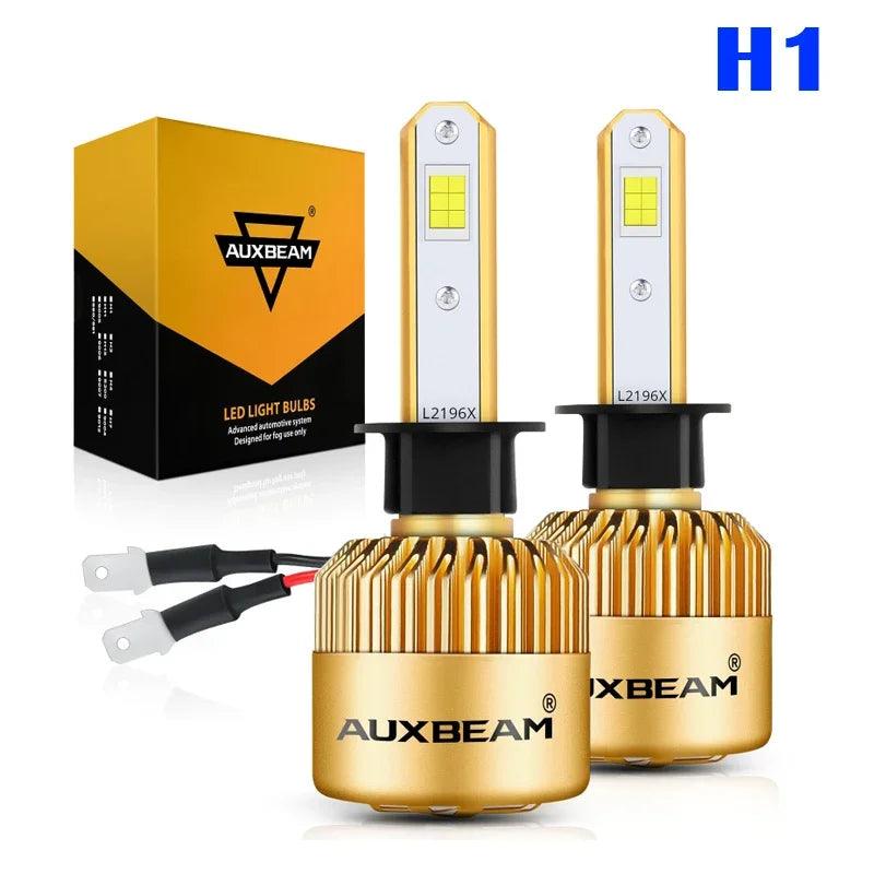 AUXBEAM 1pair 72W 8000LM CSP Car LED HeadLight Bulbs Fog Light 9003/H4/9007/9008/H13/H1/880/881