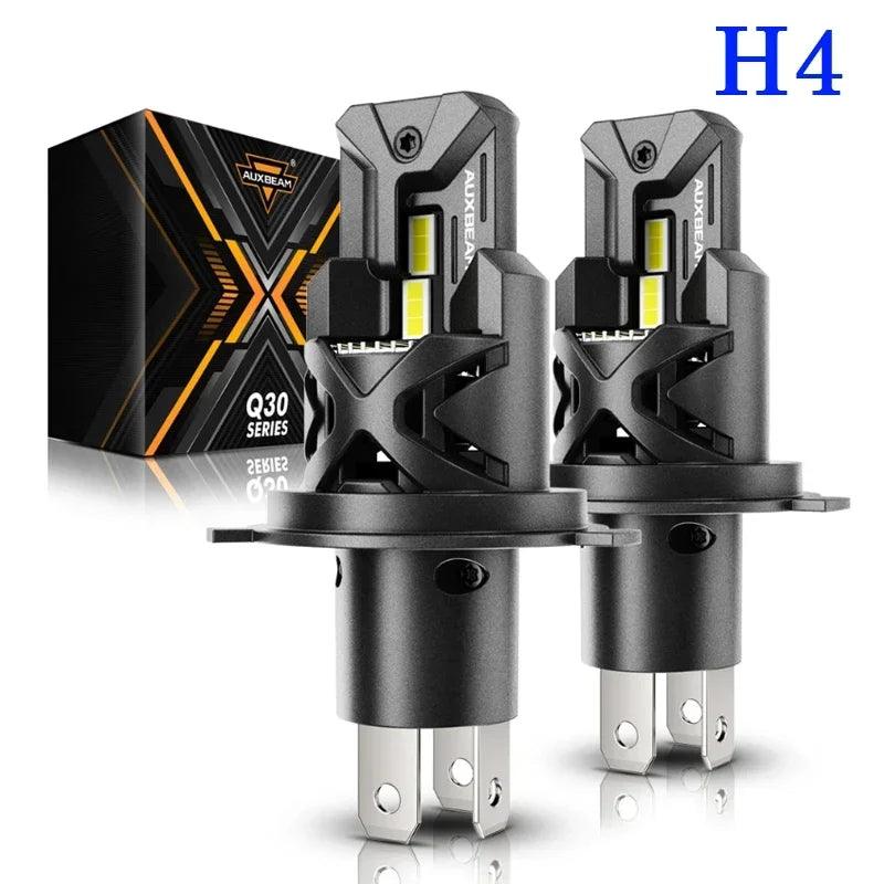 AUXBEAM 2pcs Q30 Series 110W 24000LM Wireless LED Headlight Bulbs