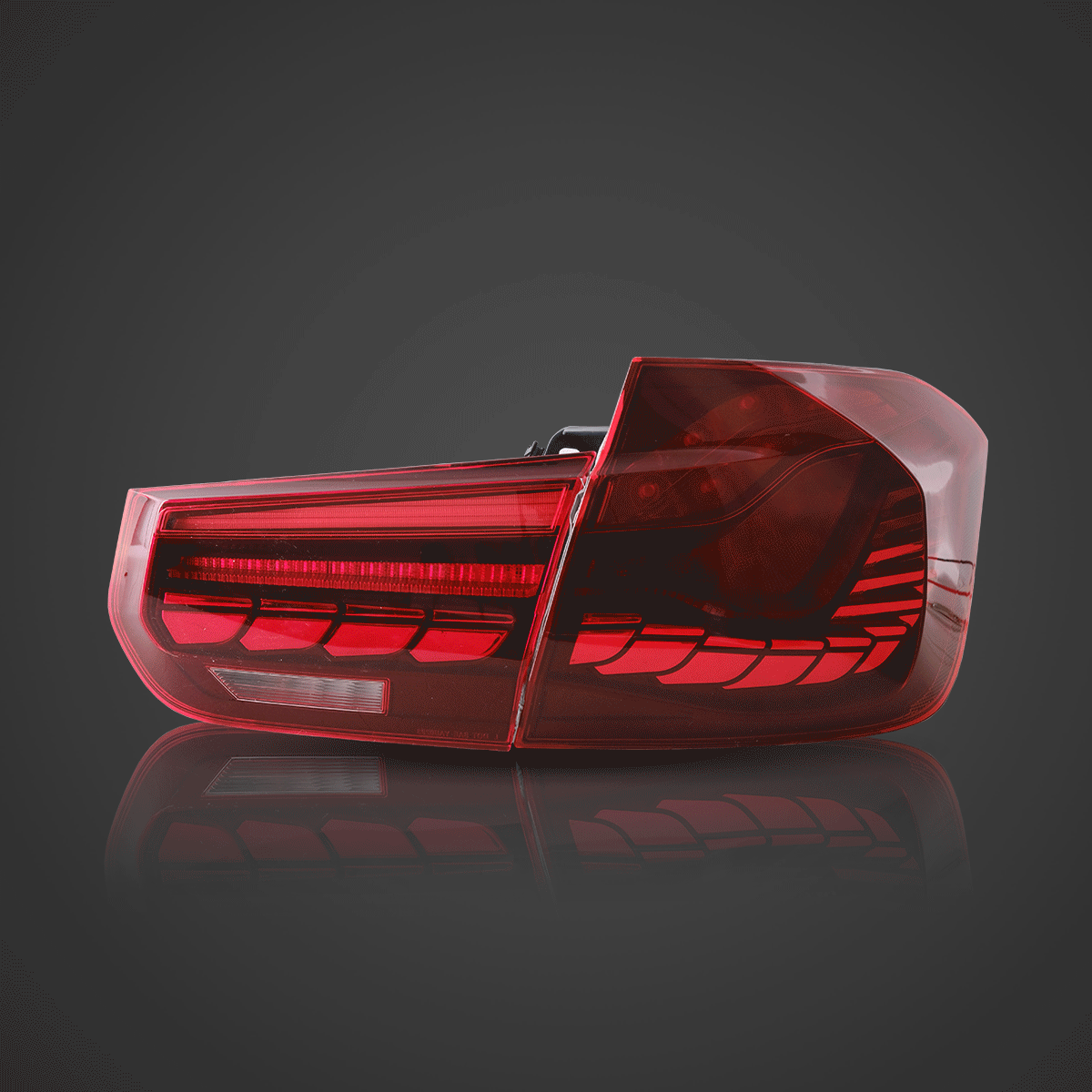 LED Tail Lights Assembly With Dynamic Welcome Light (GTS Style) For 2012-2019 BMW 3 Series 6th Gen (F30 F35 F80)