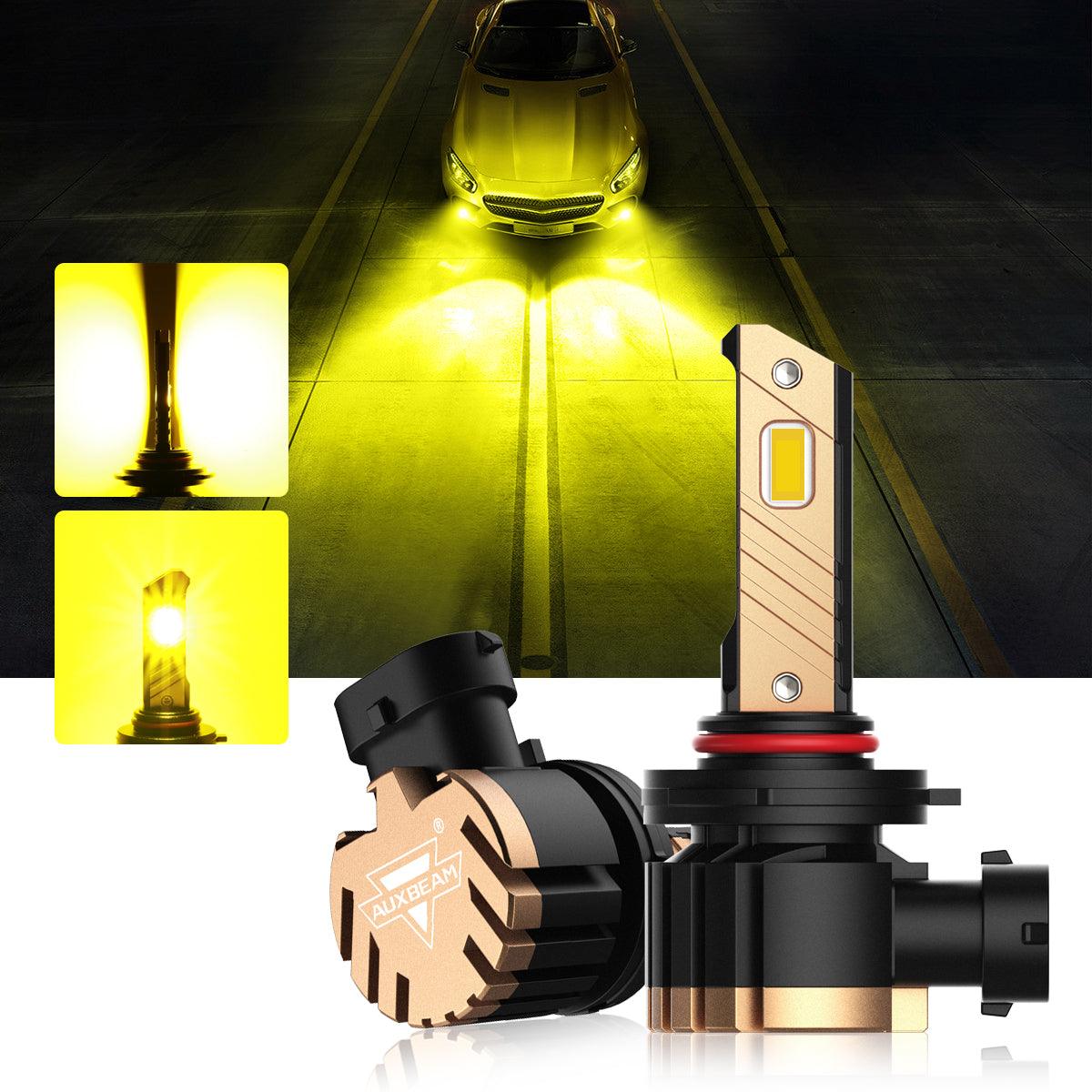 For 2007-2009 Jeep Wrangler H13 LED Headlight Bulbs