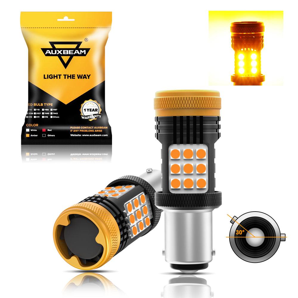 (2pcs/set) π1157 BAY15D 1156 BA15S BAU15S White Amber Red Canbus Error Free No Hyper Flash LED Turn Signal DRL Brake Light Tail Light Reversing Light Bulbs Fan Cooling