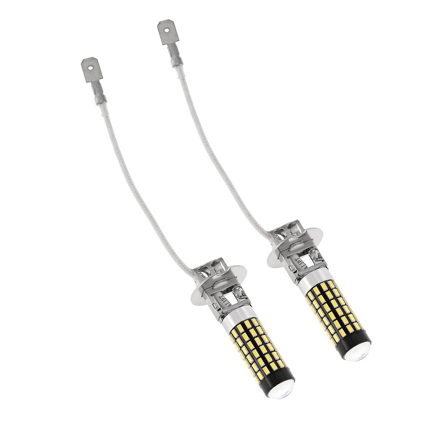 H3 LED Fog Light/DRL Bulbs 6W 2000ML 6500K White | 2 Bulbs