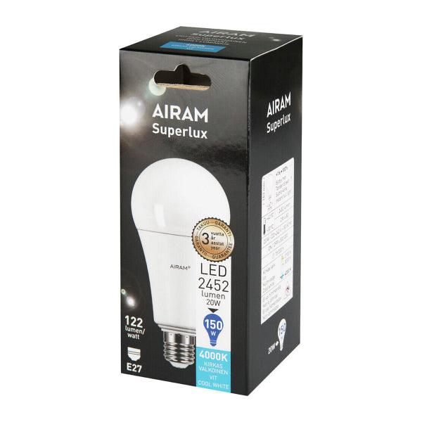 LED lamp Airam E27, 4000K - SPEED LIGHT