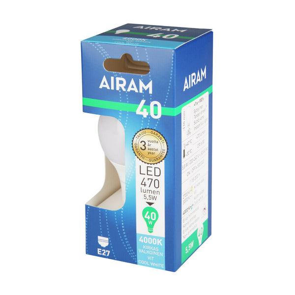 LED lamp Airam E27, 4000K - SPEED LIGHT