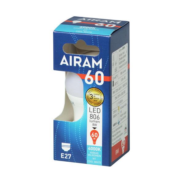 LED lamp Airam E27 Small, 4000K - SPEED LIGHT