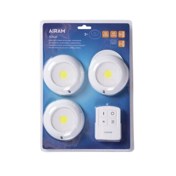 Universal lamp set Airam Scala, 65 lm / 3 pcs - SPEED LIGHT