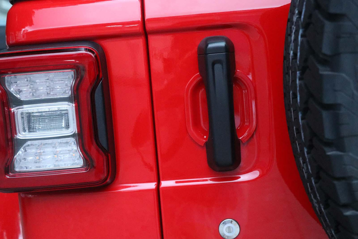 (5pcs/set) Door Handle Bowl Exterior Trim, Door Handle Recess Guard Trim Cover for Jeep Wrangler JL 2018-2022