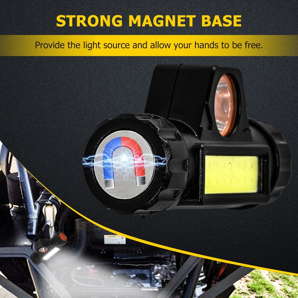 Dome Light UTV Interior Light Universal Roll Bar Cage Mount + RGBW LED Rock Light with Bluetooth Control for Polaris, Can-Am, UTV, ATV, Off-road Vehicle