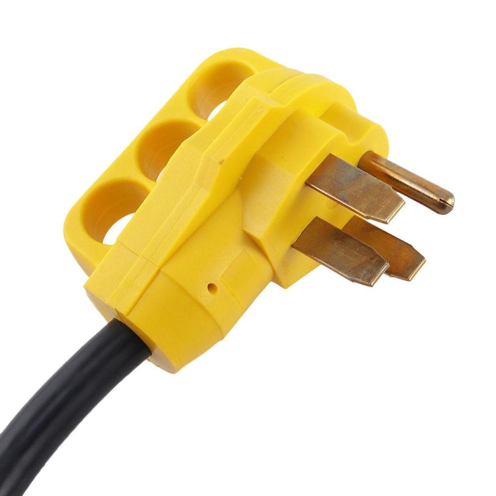50 Amp Male to 30 Amp Female Adapter RV Electrical Converter Cord Cable