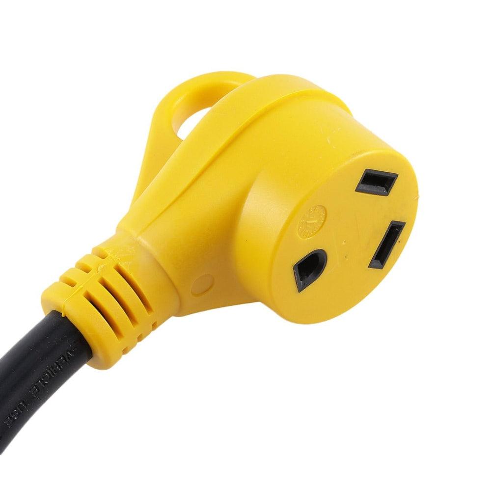 50 Amp Male to 30 Amp Female Adapter RV Electrical Converter Cord Cable