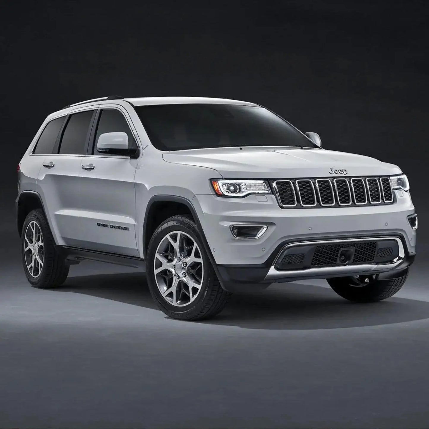 LED Headlight Assembly Full LED With Startup Animation/ Blue DRL For 2014-2022 Jeep Grand Cherokee (WK2)