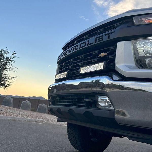 Auxiliary light kit Chevrolet Silverado 2500/3500 LT (2020-2023), 2 x Lazer Triple-R 1000 - SPEED LIGHT