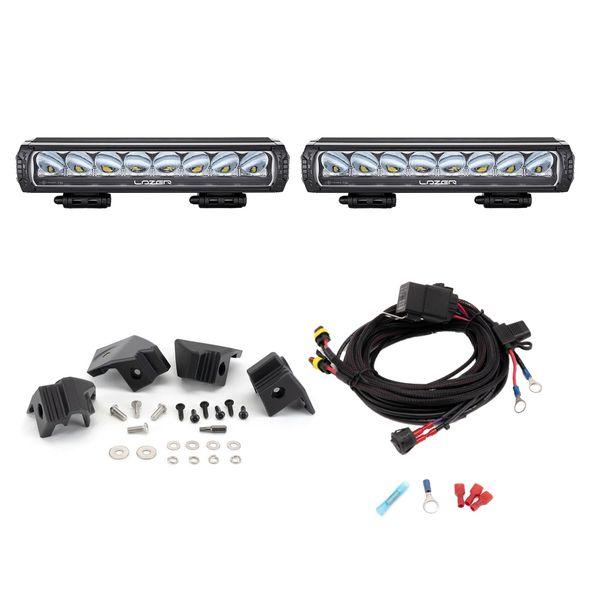 Auxiliary light kit Chevrolet Silverado 1500 LT (2022-2024), 2 x Lazer Triple-R 1000 - SPEED LIGHT