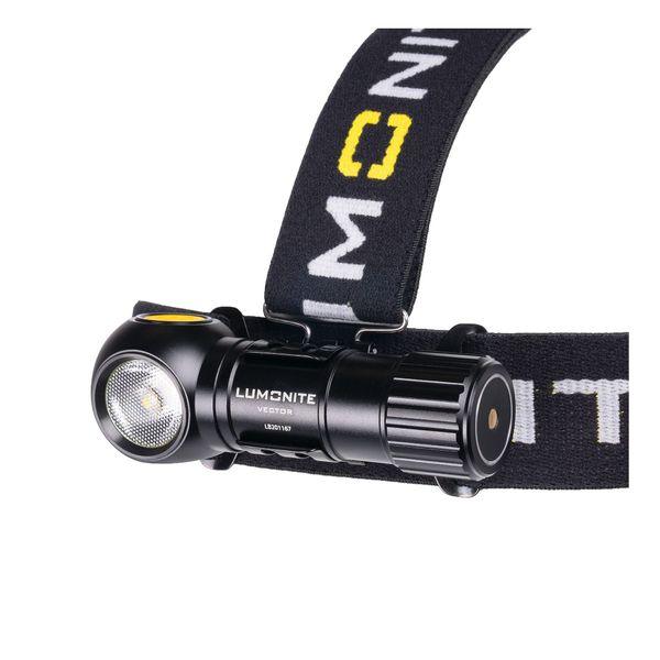 Helmet light LUMONITE Vector V2, 500 lm - SPEED LIGHT