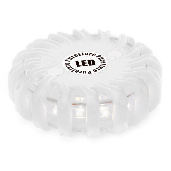 Rechargeable LED light puck Pureflare, 16 LEDs, White - SPEED LIGHT
