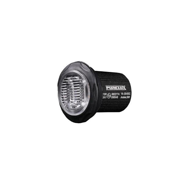 Warning light Purelux Strobe Round - 8W / 36 mm / 12V/24V - SPEED LIGHT