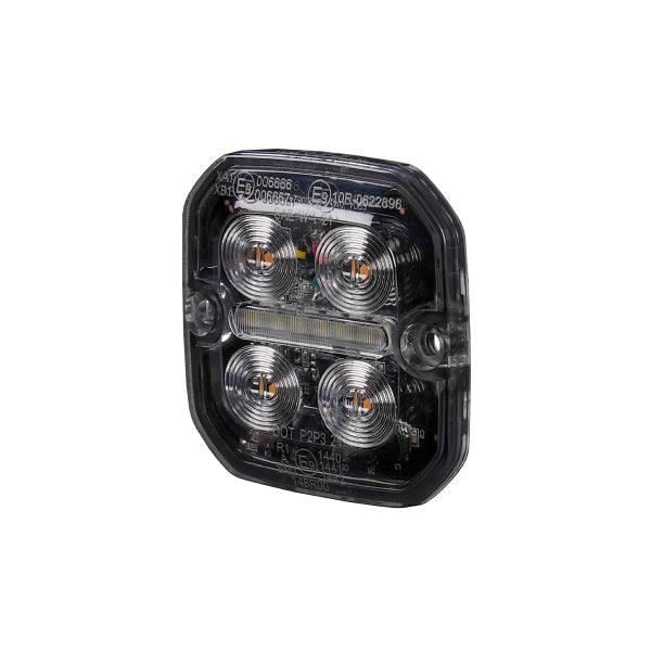 Warning light Purelux Strobe Ultra Slim Square - 8W / White/Red - SPEED LIGHT